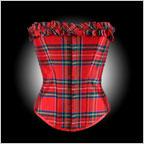 Tartan Corset